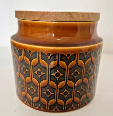 Buy Hornsea Pottery  Storage Jar  Heirloom  Brown  1970s • 11.99£