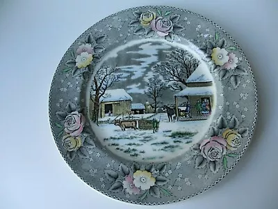Buy Vintage England ,adams China , N.currier ,home To Thanks Giving ,good Condition • 5£