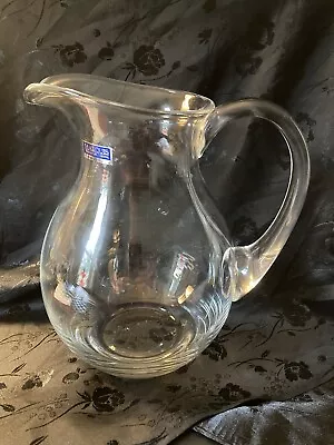 Buy Marquis Waterford Crystal Round Pitcher 76 Oz 2.4 L 9 5/8  Tall 2003 Giftable  • 24.13£