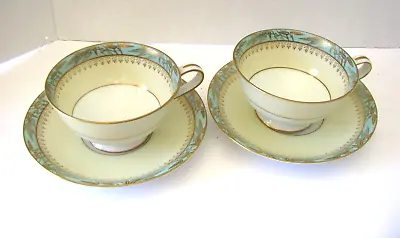 Buy 2 Noritake China #667 Cup & Saucer Set 1953 Excellent Cond Vintage GREAT DEAL!! • 18.01£