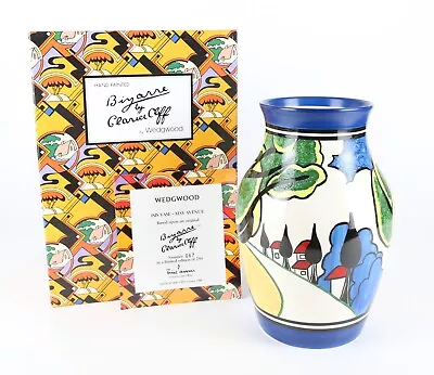 Buy Clarice Cliff By Wedgwood, 'may Avenue' Limited Edition Bizarre Isis Vase, Boxed • 220£