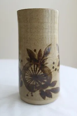 Buy Mid Century Vase - Leech St Ives Style - Stamped Pottery Mark 7.5  • 7£