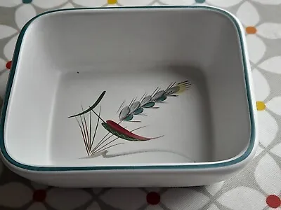 Buy Vintage Bourne Denby Green Wheat Serving Dish Excellent Condition • 7.99£