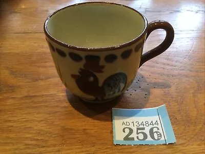 Buy Torquay Pottery Tea Cup Motto Ware - Downtea Be Fraid Aut Now - Cockerel • 16£