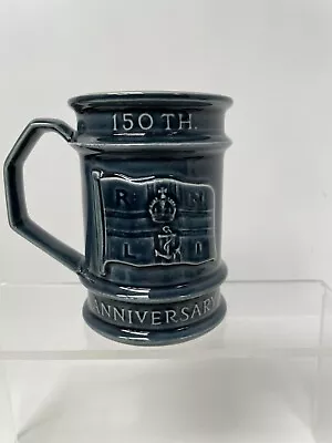 Buy Holkham Pottery RNLI 150th Anniversary 1824 - 1974 Blue Mug Vintage • 15.99£
