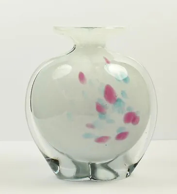 Buy Very Pretty Mdina Maltese Art Glass Vase ~ Lovely Shape Colour And Design  • 16.99£