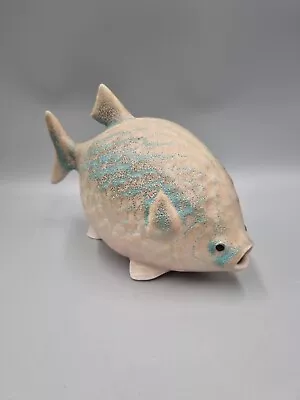 Buy A Chessell Studio Pottery, Isle Of Wight, Large Fish Figurine. VGC. • 34£