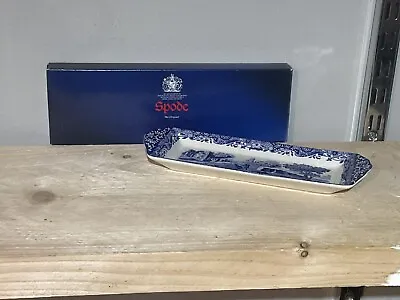 Buy Spode BLUE ITALIAN Mint Tray - Boxed • 12.99£
