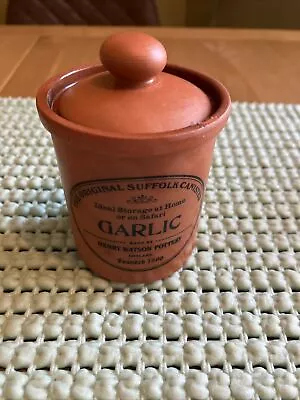 Buy Henry Watson Pottery The Original Suffolk Canister Garlic Terracotta  • 0.99£