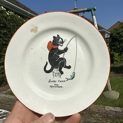 Buy Black Cat Crested China Vintage Antique Goss Arcadian Carlton Felix • 10£