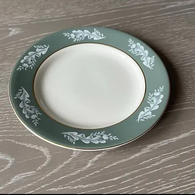 Buy Small Dinner Plate Lord Nelson Pottery, Sage Green/white Leaf, Elijah Cotton • 7.50£