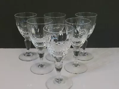 Buy Brierley Crystal Port Wine Glasses Sandringham Pattern. • 18£