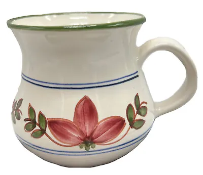Buy VTG Iden Pottery Stoneware Cup Mug Sugar Bowl Rye Sussex England Flower 3.25”H • 14.89£