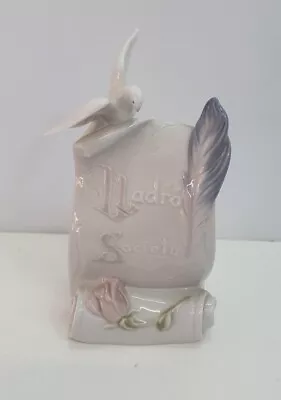 Buy Lladro Collectors Society Ornament Dove Scroll 7677 Art Brings Us Together • 15£