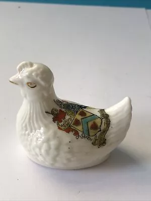 Buy Stratford Upon Avon/ Shakespeares Arms - Crested China Hen - Arcadian • 2.50£