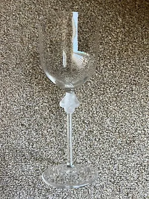 Buy Lalique Single Wine Glass,2 Nudes And Raisin, 21 Cm High,1970, In Good Condition • 120£