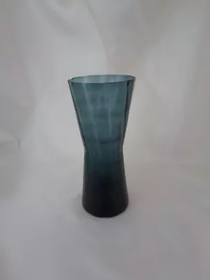 Buy Scandinavian, Alsterfors, 1960/70's Waisted Vase In Blue • 26£