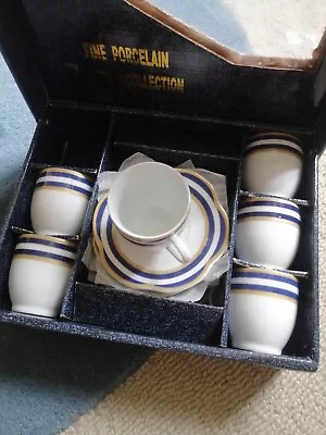 Buy Fine Porcelain Bavarian Collection Vintage Coffee /tea Set Vintage Original Box  • 22.99£