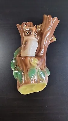 Buy Vintage Hornsea Pottery Owl Wall Pocket Vase No.582 Beautiful Condition  • 14£