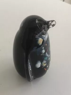 Buy Vintage Murano Millefiori Glass Penguin Form Paperweight - LOT 5 Of 12 • 35£
