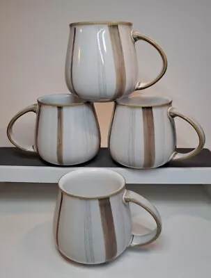 Buy New 4 Denby Truffle Layer Mugs 4 Ceramic Tea / Coffee Mugs 4 Denby Cups • 35£