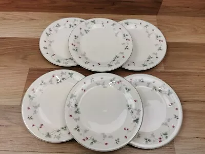 Buy 6 X Royal Doulton Expressions Strawberry Fayre  6.5   Tea / Side Plates • 13.99£
