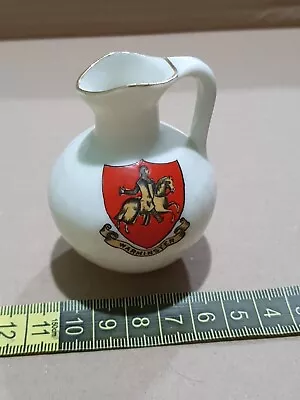 Buy Crested Ware, Goss China,  Ancient Ewer,  Warminster (CCB32) • 9.99£