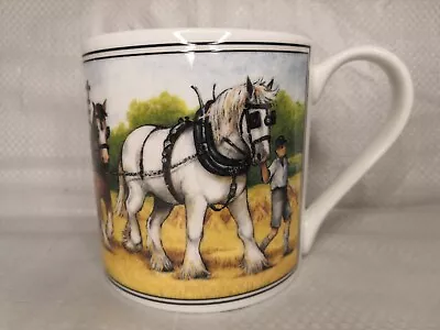 Buy Ashley Fine Bone China THE SHIRE HORSE Native Breeds Mug Cup Tea Coffee  • 11.99£
