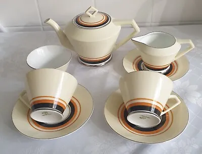 Buy Vintage Art Deco 8 Piece Noritake Tea For Two Tea Set.  • 120£
