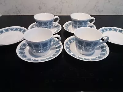 Buy Royal Tuscan Charade SET OF FOUR Tea Cups And Saucers & 2 Spare Saucers • 11.99£