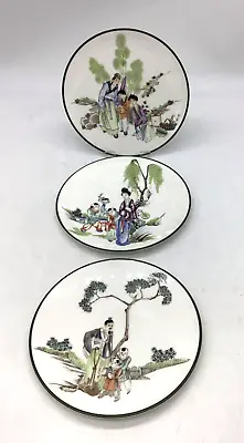 Buy Royal Grafton Fine Bone China Oriental Gardens Plates 7.5  X 3 Preloved • 15£