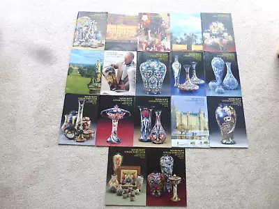 Buy Moorcroft Pottery. 17 X Collectors Club, 2000-2009 Newsletters No 27 - No 43 • 19£