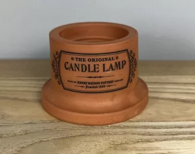 Buy Henry Watson The Original Suffolk Pottery Candle Lamp Terracotta Candle Holder • 12.99£