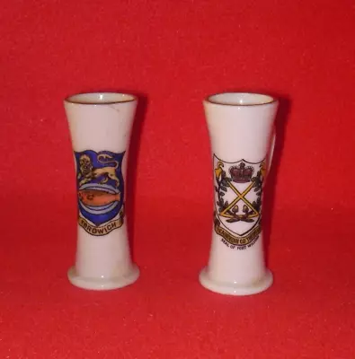 Buy GOSS Crested China Staffordshire Tygs FORDWICH & FORT WILLIAM • 5.99£