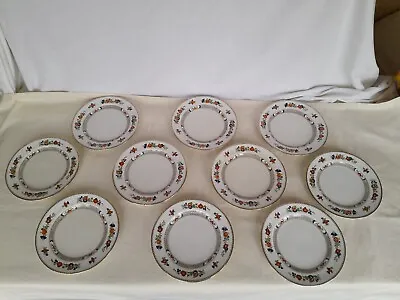 Buy Booths Vintage Silicon China 10 Plates 7.5 / 19cm • 30£
