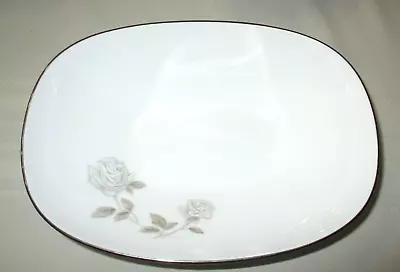 Buy Vintage Noritake China ROSAY Serving Bowl  Gray & White Roses 9 3/4  • 9.52£