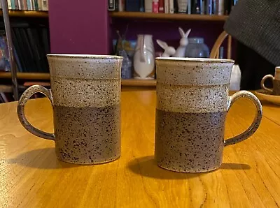 Buy Two Rye Pottery Iden Mugs 1970s - Excellent Condition.  Dennis Townsend • 7£
