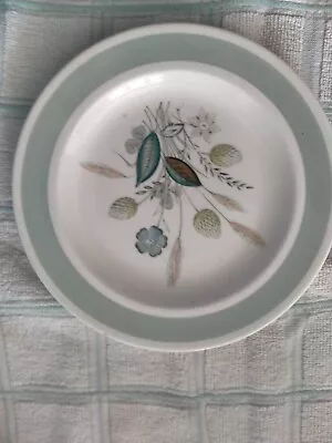 Buy Pottery Woods Ware - Clovelly - Vintage Pale Green Tableware Side Plate • 4£