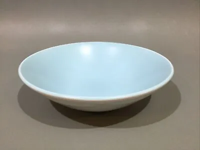 Buy Poole Pottery Twintone “ Sky Blue & Dove Grey  “ Soup / Cereal Bowl • 6.95£