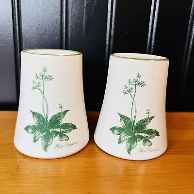 Buy Noritake Stoneware Mountain Flowers Salt And Pepper Shakers Set Japan Vintage • 16.99£