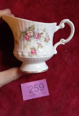 Buy Vintage Queen Anne Fine Bone China Milk Jug Creamer Rose • 5.99£