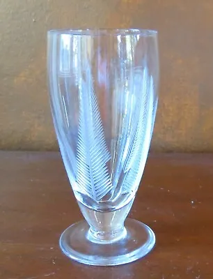 Buy Stuart Woodchester Clear Signed Cut Crystal Footed Iced Tea Tumbler(s) • 19.20£
