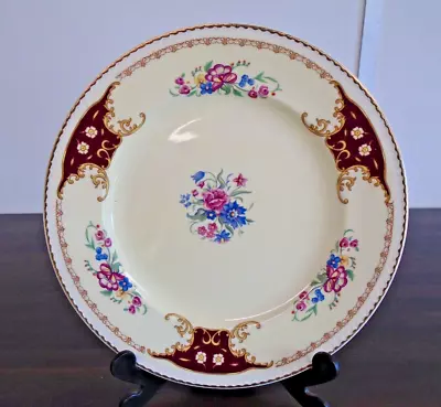 Buy Portland Pottery Cobridge - Floral Plate  10  • 5.99£