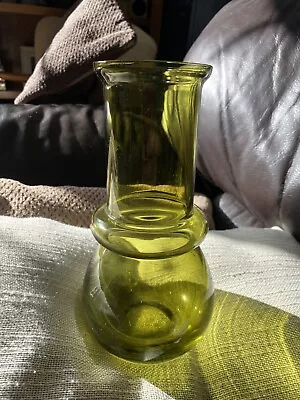 Buy Riihimaki, Vintage Scandinavian Glass Vase By Tamara Aladin  • 5.50£