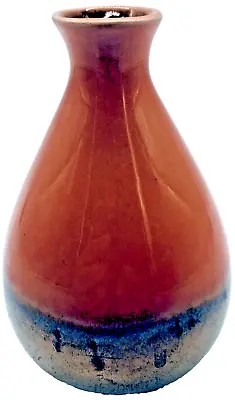 Buy Vintage Bud Vase Art Pottery Mocha Brown Glazed Mid Century Modern 4.5  • 13.25£