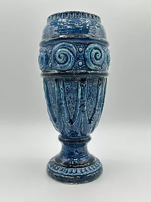 Buy Vintage Blue Napco Bitossi Style Vase • 25.70£