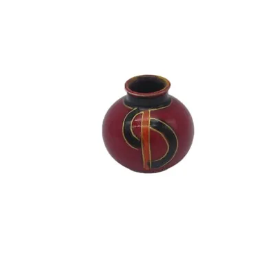 Buy Anita Harris Art Pottery 10cm  Round Vase In Abstract Design • 38.95£