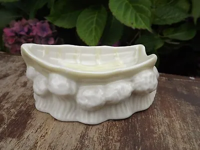 Buy Belleek China Model Of Boat With Lustre Finish And Fully Stamped • 14.99£