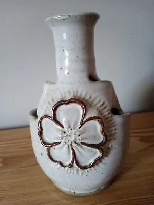 Buy Studio Art Pottery Handmade Vase Cumbrian Made ,flower Design Home Decor, Gift   • 12£