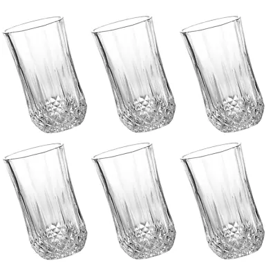 Buy Drinking Glass Tumbler 330ml Set Of 6 Large Glasses Beverage Whisky Tumblers • 14.98£